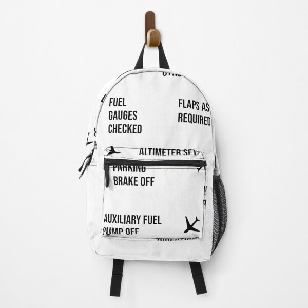 Item preview, Take off checklist - Aviation lovers - black text designed and sold by mikeldabbah.