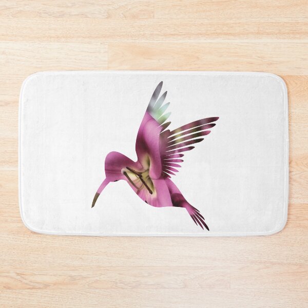 Item preview, Hummingbird Silhouette with Purple Daylily Background - Graphic and Sticker Pack designed and sold by WilsonCreekArts.