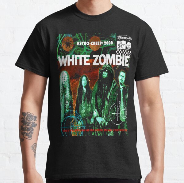 white zombie shirt