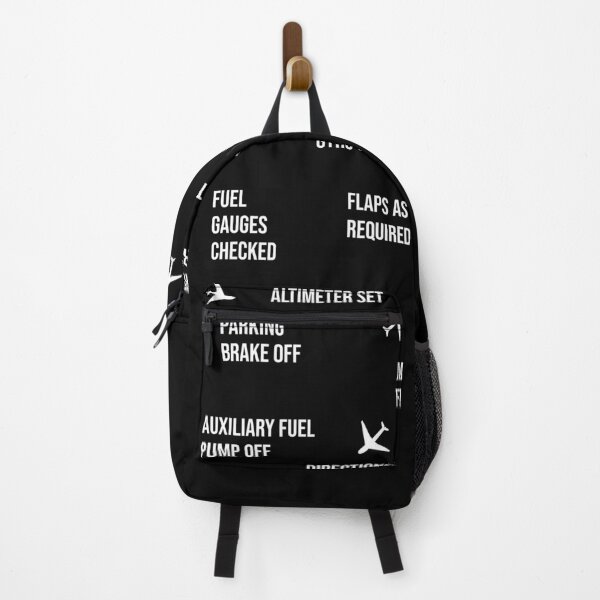 Item preview, Take off checklist - Aviation lovers - White text designed and sold by mikeldabbah.