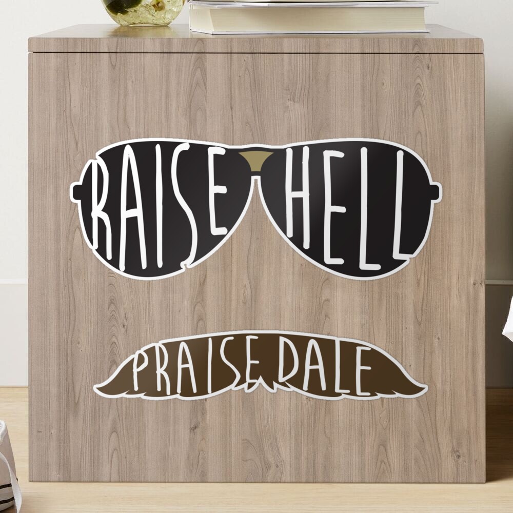 Raise Hell Praise Dale Earnhardt NASCAR STICKER Vinyl Die-Cut Decal