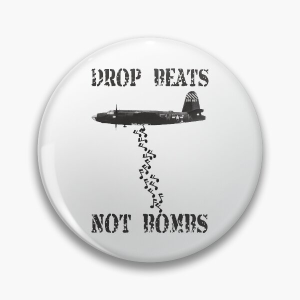 Artikelvorschau, Drop Beats Not Bombs entworfen und verkauft von royal-tees.