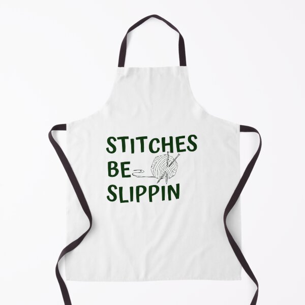 Item preview, Funny Crochet "Stitches Be Slippin'Yarn Bombing designed and sold by shopT-shirt0.