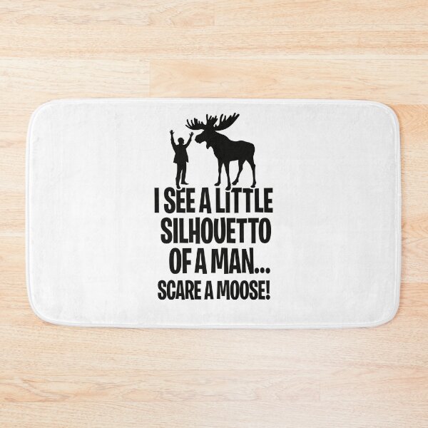 Item preview, Copy of I see a little silhouetto of a man scare a Moose rock music joke designed and sold by LaundryFactory.