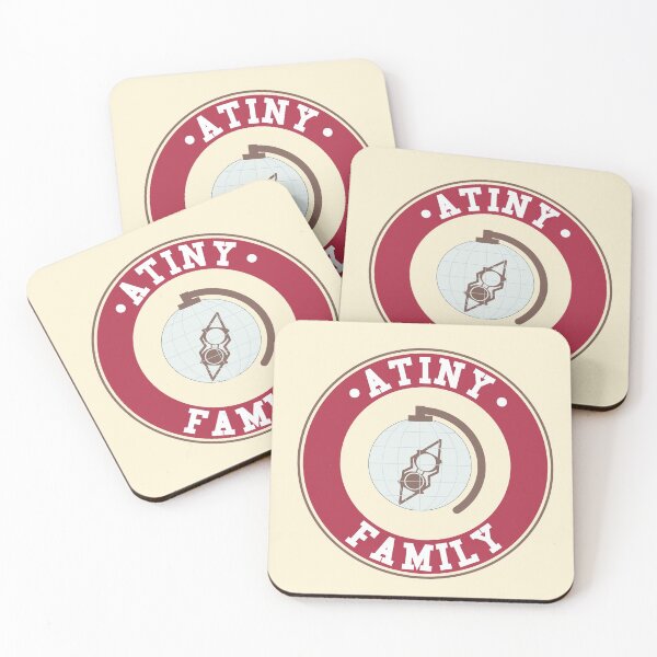 Item preview, ATEEZ ATINY lightiny logo emblem designed and sold by Morcawork.