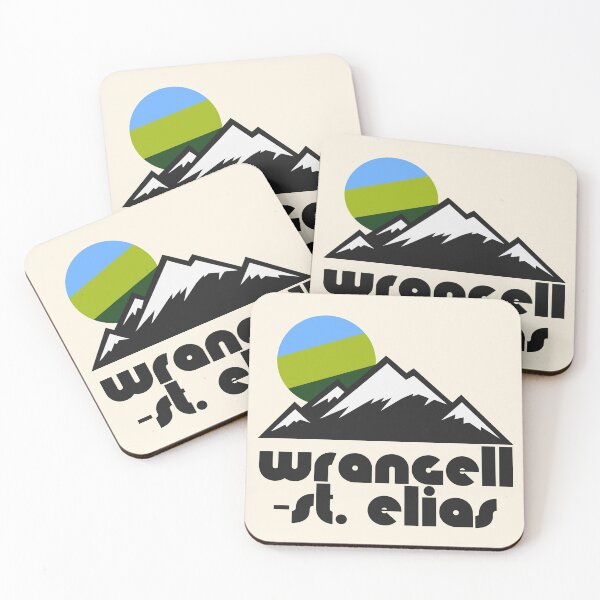 Item preview, Retro Wrangell St. Elias ))(( Tourist Souvenir National Park Design designed and sold by acquiesce13.