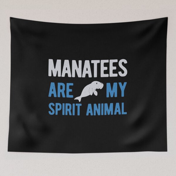 Item preview, Funny Manatee designed and sold by artworkbyrihen.