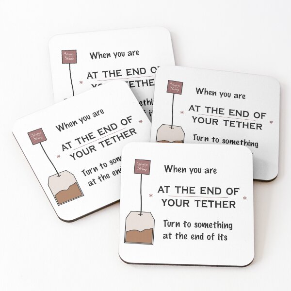Item preview, End of your Tether - Tea Bag designed and sold by daveski.