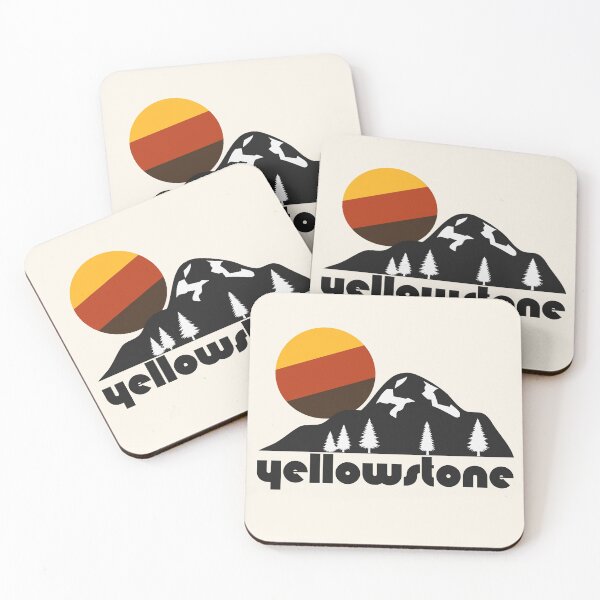 Item preview, Retro Yellowstone ))(( Tourist Souvenir National Park Design designed and sold by acquiesce13.