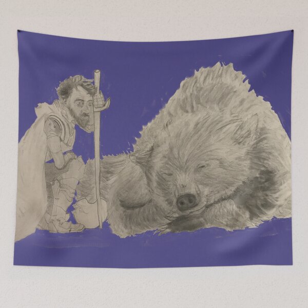 Item preview, Sleeping Bear and Weary Knight designed and sold by Sean Ottoson.