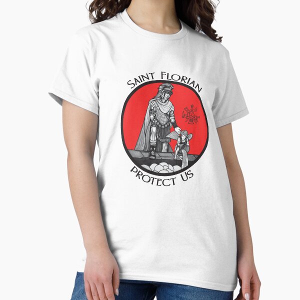 Item preview, St Florian Patron Saint Firemen  designed and sold by royal-tees.