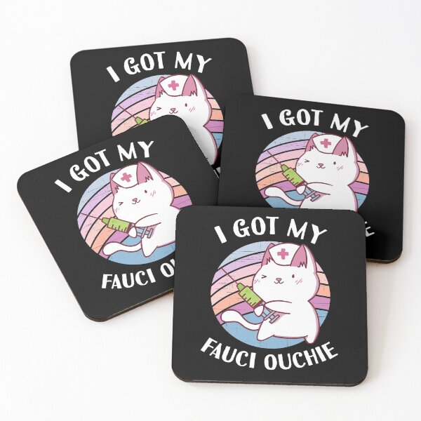 Item preview, Got My Fauci Ouchie Kitty designed and sold by Frosty1489.