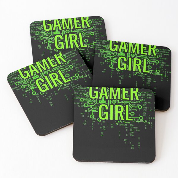 Item preview, GAMER GIRL Cyber Green designed and sold by FutureImaging.