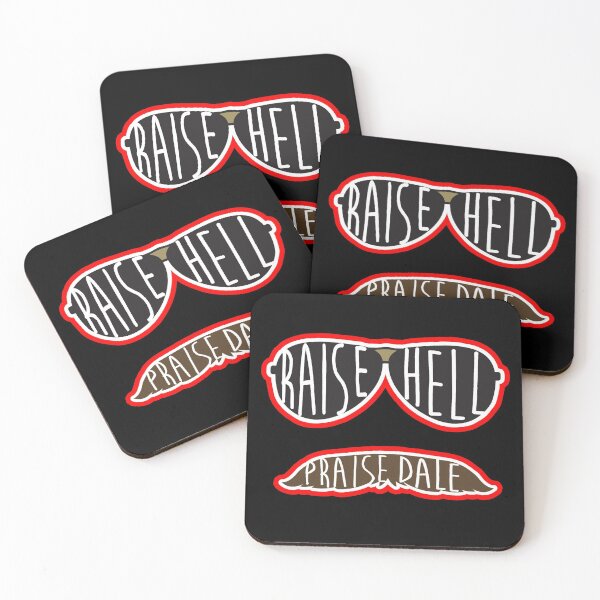 Item preview, Raise Hell Praise Dale Classic Red and Black designed and sold by Issaqueena Design.