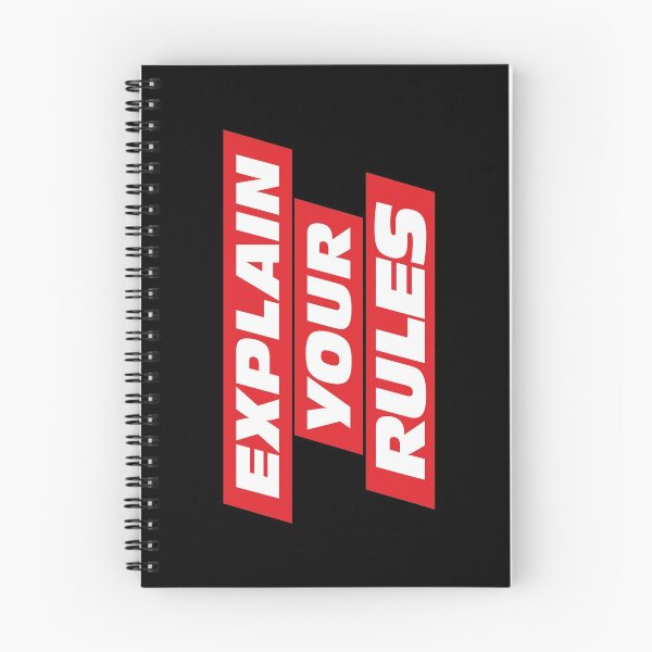 Item preview, Explain your rules birthday quote. designed and sold by angelisart.
