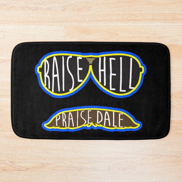 Item preview, Raise Hell Praise Dale Throwback Blue and Yellow designed and sold by Issaqueena Design.