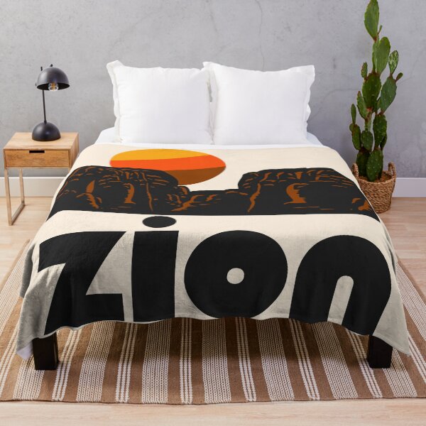 Item preview, Retro Zion ))(( Tourist Souvenir National Park Design designed and sold by acquiesce13.