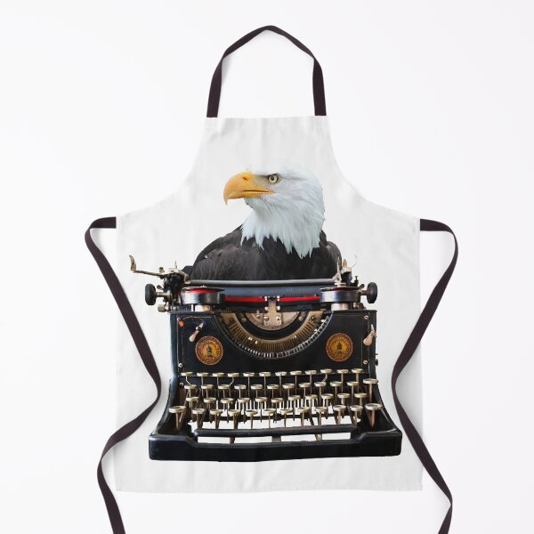 Item preview, Eagle Hawk Birds Typewriter Author Journalist designed and sold by Move-Art.