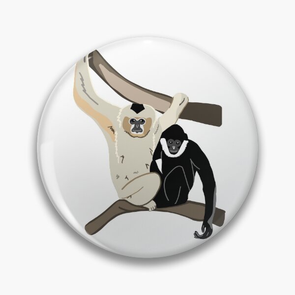 Item preview, Gibbon illustration designed and sold by cen7997.