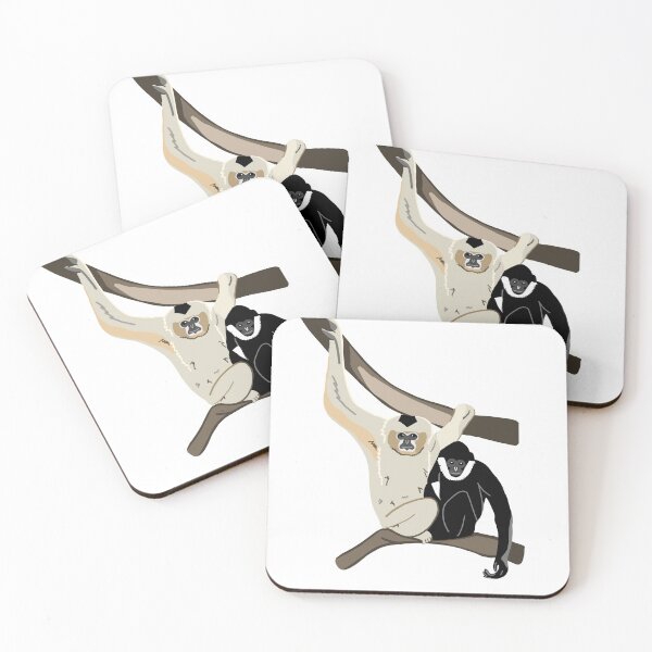 Item preview, Gibbon illustration designed and sold by cen7997.