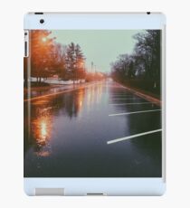 7:42, Walked out of a forest to find rain iPad Case/Skin