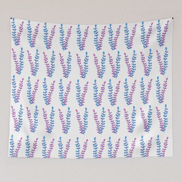 Item preview, Seaweed in Pink and Blue designed and sold by VV-2020.
