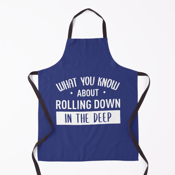 Item preview, What You Know About Rolling Down In The Deep (Blue BG) designed and sold by FilipeFerreira.