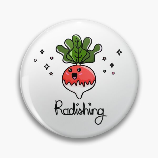 Item preview, Cute Radish. Cartoon Illustration designed and sold by FlamesandFrost.