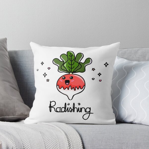 Item preview, Cute Radish. Cartoon Illustration designed and sold by FlamesandFrost.