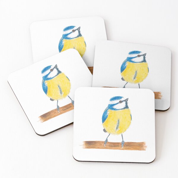 Item preview, Cute Blue Tit designed and sold by BlueTulip20.