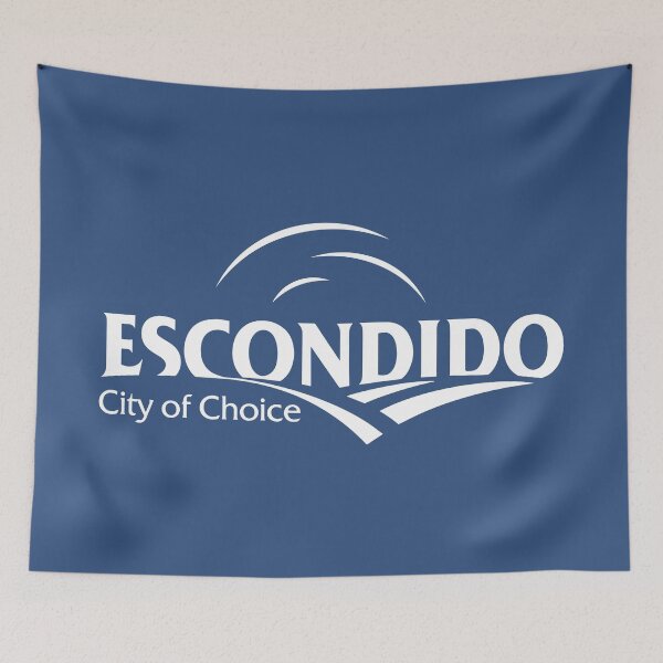 Artikelvorschau, Escondido Kalifornien Stadtflagge entworfen und verkauft von cangurojoe.