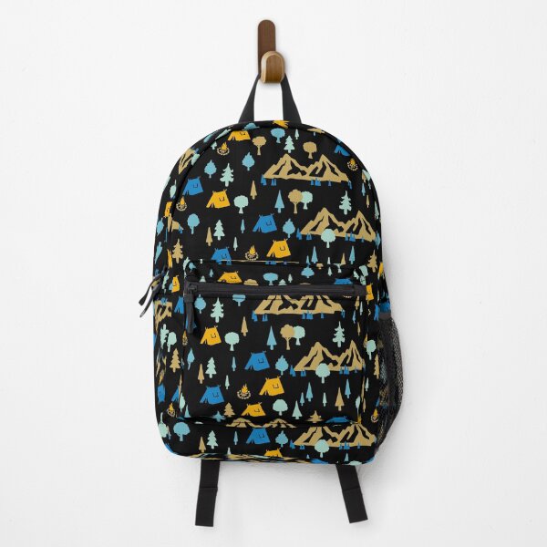 Item preview, Spend Night in Forest Camping Pattern designed and sold by FlinArt.