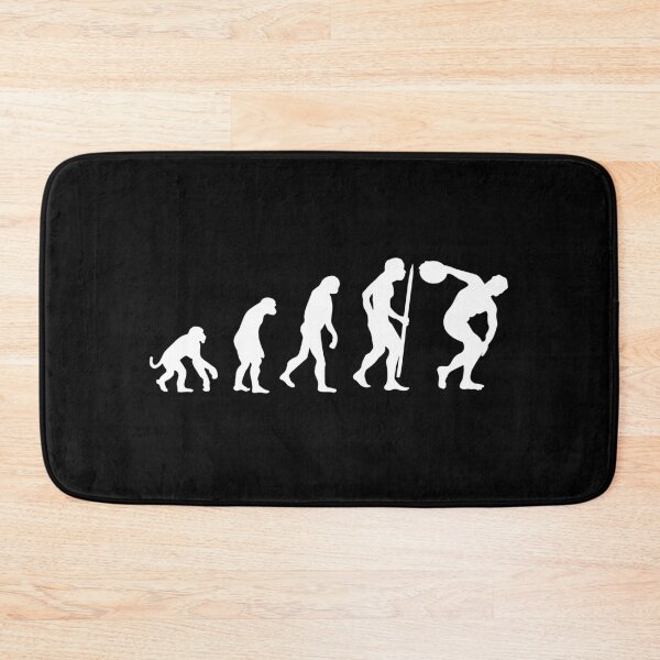 Item preview, Evolution discus throw Discobolus discus thrower designed and sold by LaundryFactory.