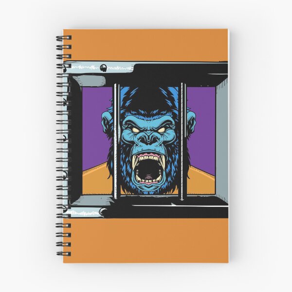 Item preview, Gorilla Behind Bars designed and sold by flofin.