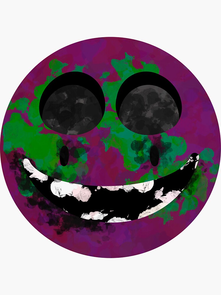 Barney Smile Sticker Sticker For Sale By Amarachidesi Redbubble