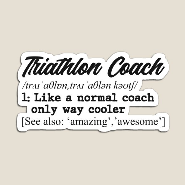 Item preview, Triathlon coach definition designed and sold by chrlalexandru.