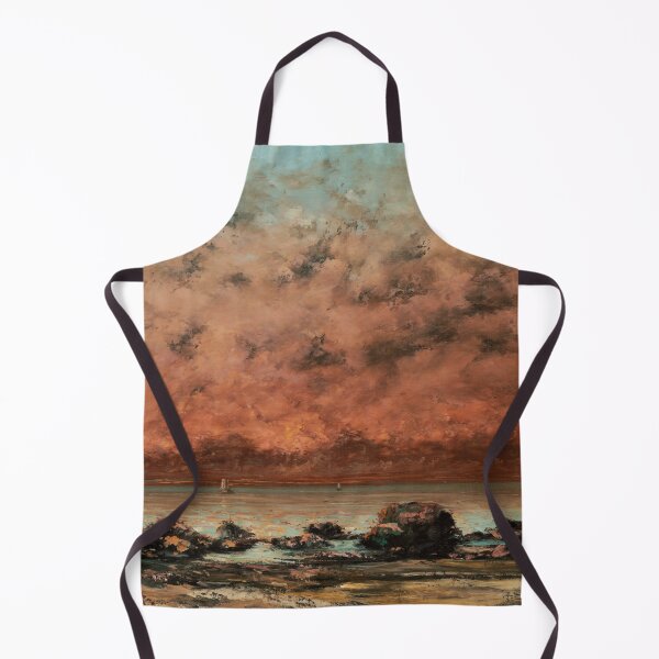Item preview, The Black Rocks at Trouville, 1866 Gustave Courbet designed and sold by Junsu Lim.