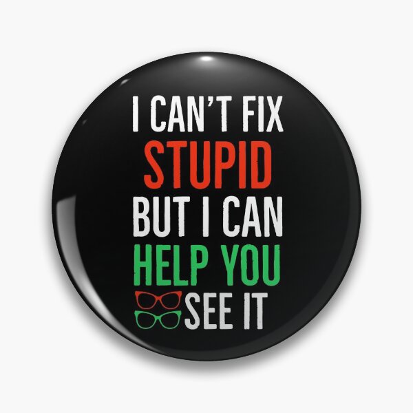 Item preview, I Cant Fix Stupid But I Can Help You See It Funny Optometrist Optician designed and sold by Luna1Shop.