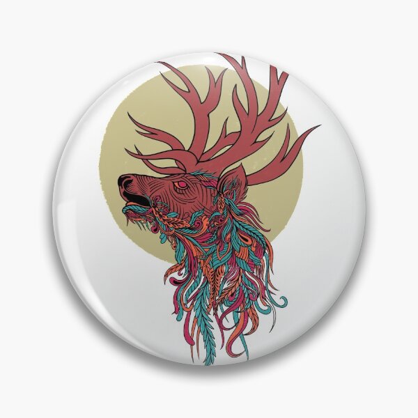 Item preview, Deer Ornate designed and sold by Tuyeproject.