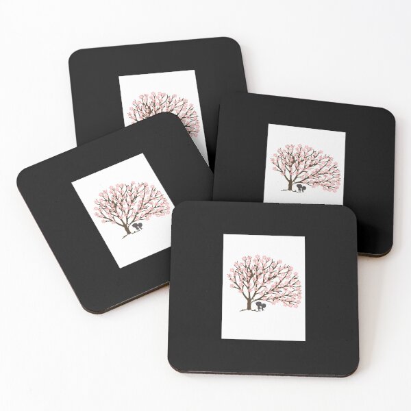 Item preview, Love Pair Of Cherry Blossom Tree designed and sold by flofin.