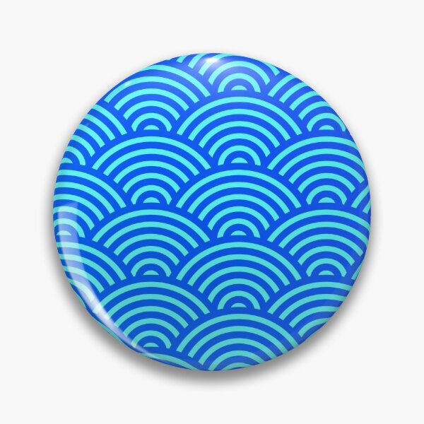 Item preview, Japanese Wave Pattern Blue II designed and sold by Harry Draws Straws.