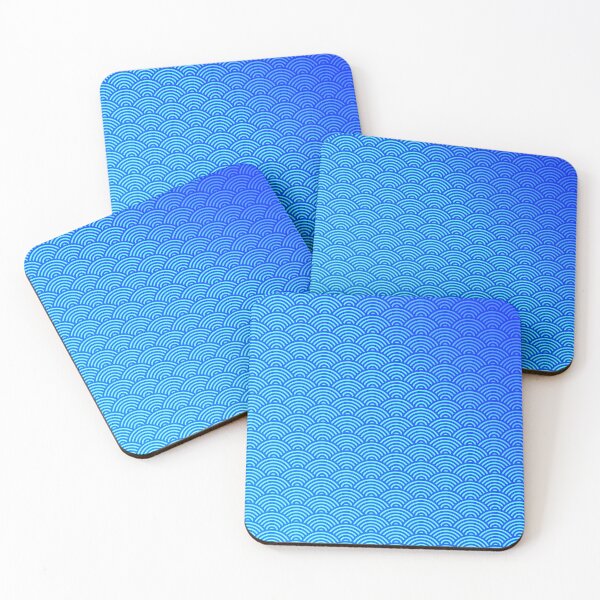 Item preview, Japanese Wave Pattern Blue II designed and sold by Harry Draws Straws.