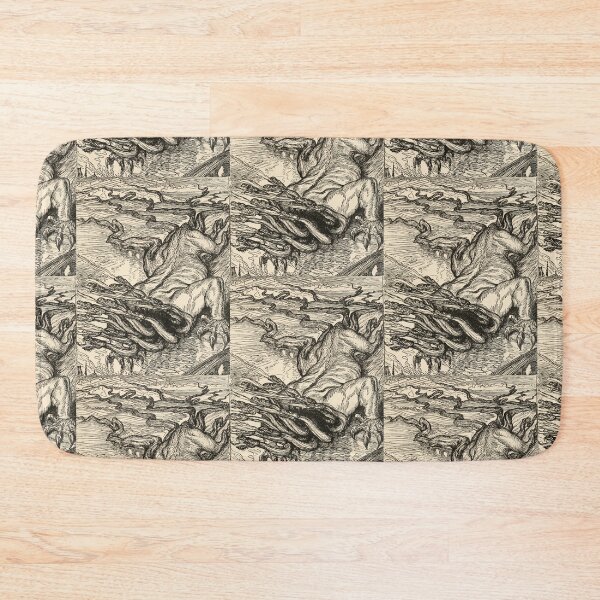 Item preview, The Hydra of France illustration designed and sold by Vintage Designs +.