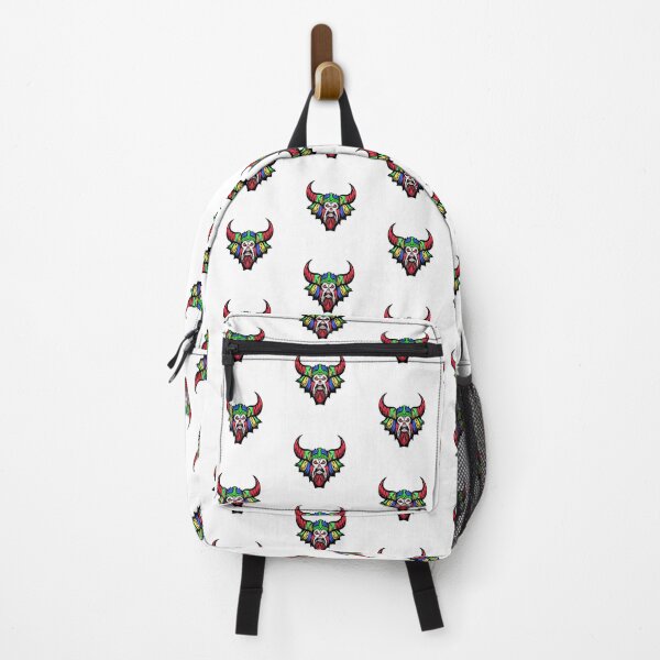Item preview, Skull mascot with colorful designed and sold by Kalianda.
