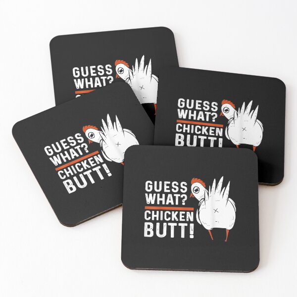 Item preview, Funny Guess What Chicken Butt designed and sold by HumbleShirt.