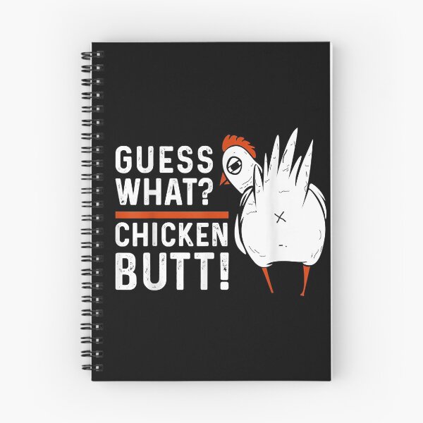 Item preview, Funny Guess What Chicken Butt designed and sold by HumbleShirt.