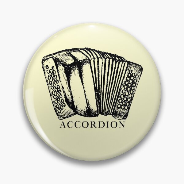 Item preview, Accordion Classic Black Design designed and sold by Eleven-K.