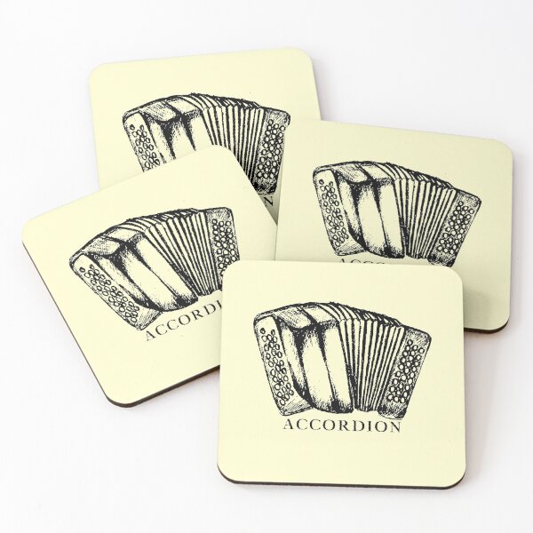 Item preview, Accordion Classic Black Design designed and sold by Eleven-K.