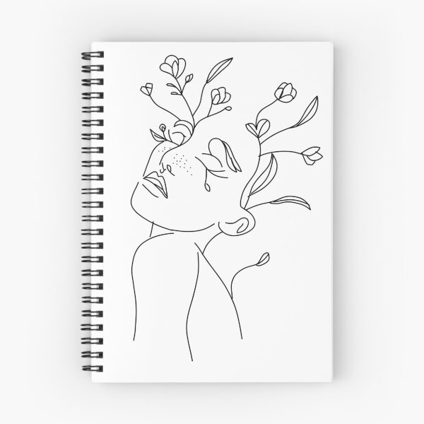 Item preview, Floral Woman Line Art designed and sold by Otto  Designs.