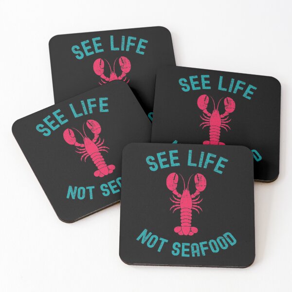 Item preview, See Life Not Seafood designed and sold by GrlDad.
